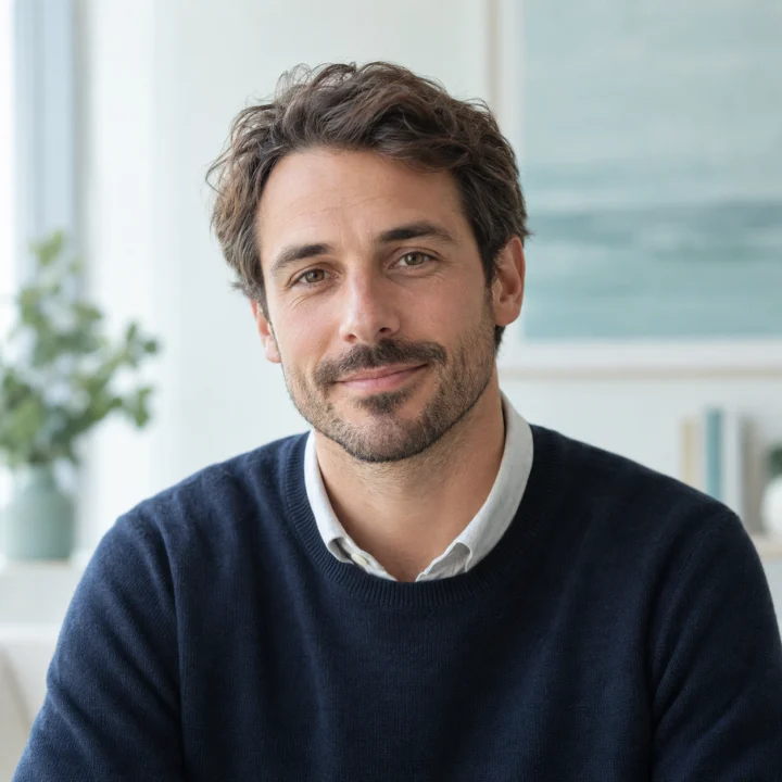 Portrait éditorial de Julien Morel, rédacteur pour OrthoClair